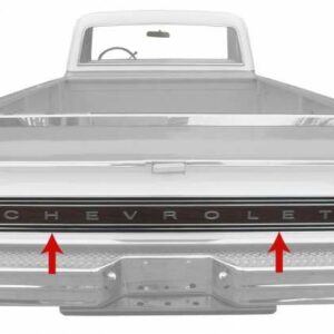 67-72 Chevy Tailgate Band Woodgrain