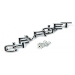 67-68 Chevy Front Hood Letters