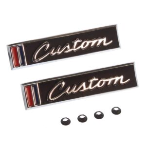 67-68 Chevy/GMC Door Emblems "Custom"