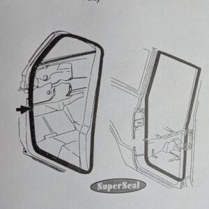 67-72 Chevy/GMC Suburban Door Seal Set