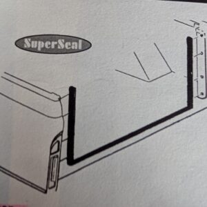 67-72 Chevy/GMC Suburban Tailgate to Bed Weatherstrip