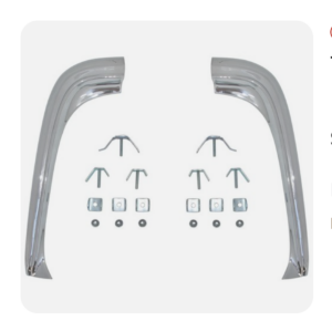 1967-72 GMC Truck Front Fender Eyebrow Moldings