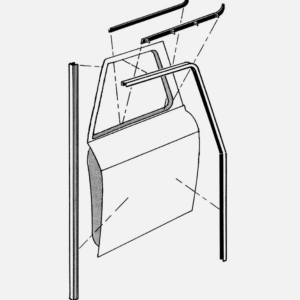 67-72 Chevy/GMC Deluxe Window Channel Kit