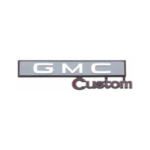 69-72 GMC Glove Box Door Emblem