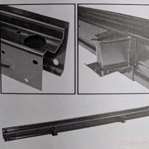 67-72 Chevy/GMC Bed Cross Sill Rear